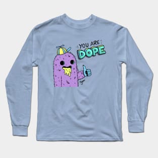 You Are Dope 90s Nostalgia Monster Boy Long Sleeve T-Shirt